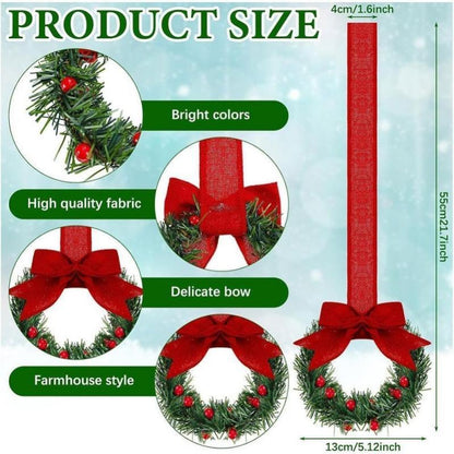 MerryNest™ 6-Piece Christmas Wreath Set